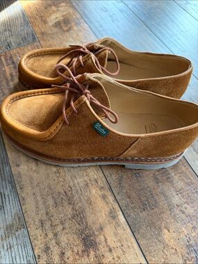 Paraboot Todd Snyder Suede Michael Derby Shoes Sz 43 (10).  NWOB